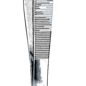 Adson Dressing & Tissue Forceps, Serrated Tips, 4 3/4" (12 cm)