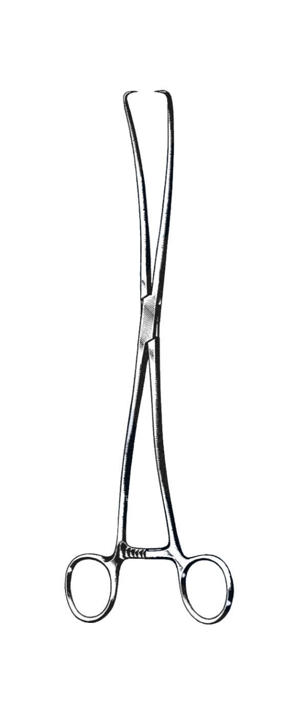 Duplay Uterine Tenaculum Forceps 10" (25 cm)