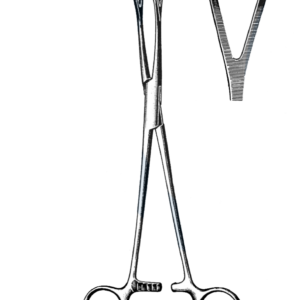 Duval Lung Grasping Forceps, 1/2" Jaw 8" (20 cm)
