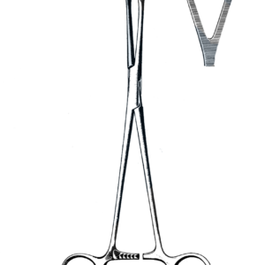 Duval Lung Grasping Forceps, 1" Jaw 8" (20 cm)