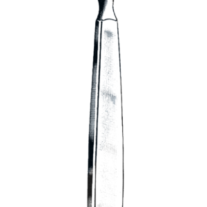 Farabeuf Raspatory, Curved 6" (15 cm)