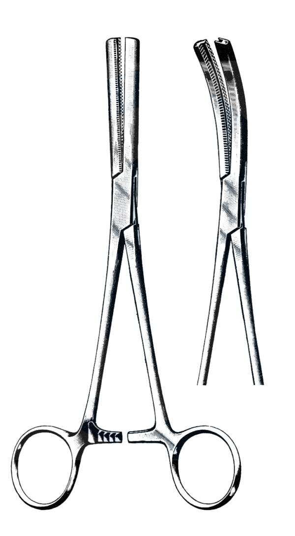 Ferguson Angiotribe Curved 7 1/2" (19 cm)