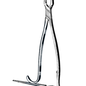 Kern Bone Holding Forceps, W/Rachet, 5 1/2" (14 cm)