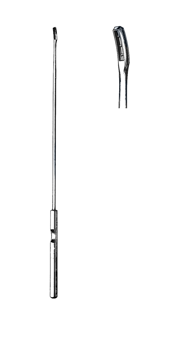 Kevorkian Curette With Basket 12" (30 cm)