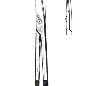 Mayo Dissecting Scissors, Curved 6 3/4" (17 cm)