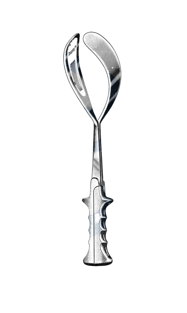 Mclean-Luikart Obstetrical Forceps 15 1/2" (39 cm)