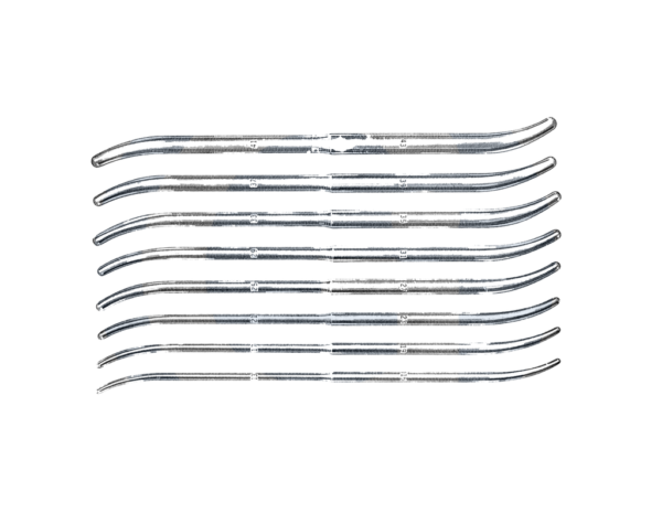 Pratt Uterine Dilator, Set Of 8, In Canvas Roll ( No Illustrated )