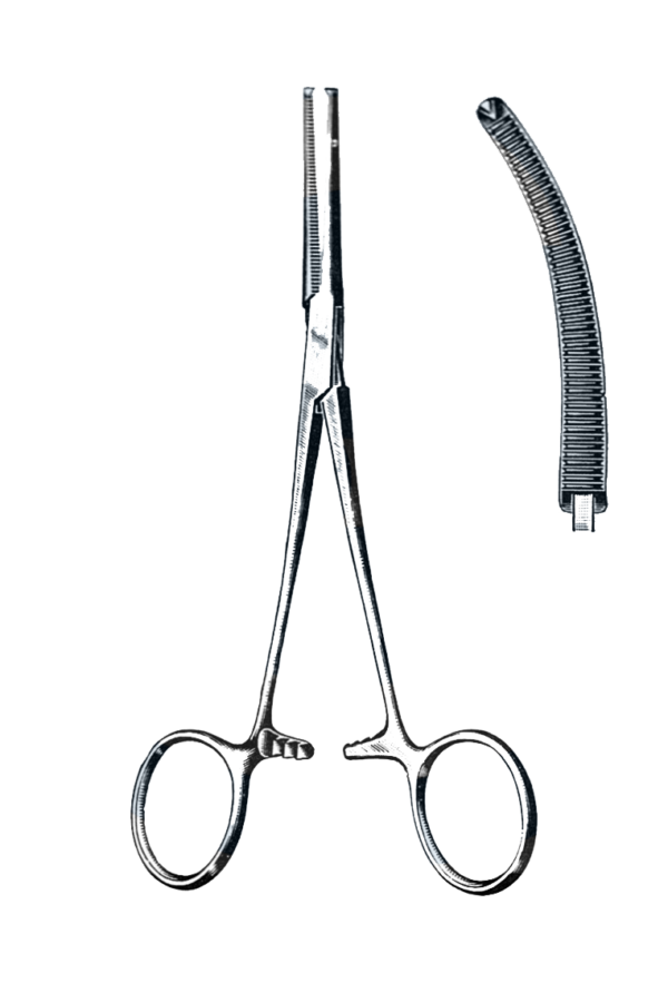 Rochester-Ochsner Forceps Curved 6 1/2" (16.5 cm)