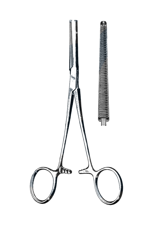 Rochester-Ochsner Forceps Straight 5 1/2" (14 cm)