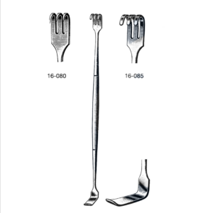 Senn Retractor, Sharp, Double Ended, 6 1/4" (16 cm)