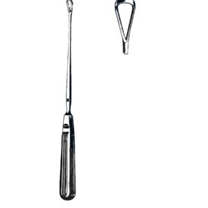 Sims Uterine Curette, Sharp, 10 1/4" (26 cm), Size # 2