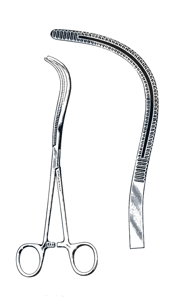 Stille Kidney Clamp, 9" (23 cm)