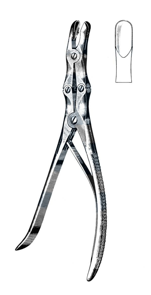 Stille-Leksell Rongeur, Double Action 9 1/2" (24 cm)