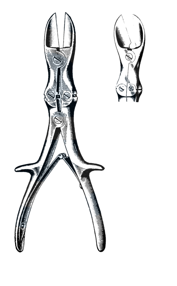 Stille-Liston Bone Cutting Forceps, Angular Jaws 10 1/2" (27 cm)