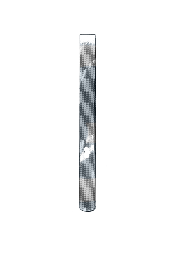 Swiss Pattern Osteotome, 6 mm 5" (12.5 cm)